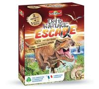 Bioviva Jeu de cartes Défis Nature Escape – Le mystère des dinosaures – Fabriqué en France