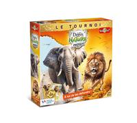 Bioviva - Le Tournoi - 2 decks entier prêts à jouer - 2 cartes totem - Portes Cartes - Dans une partie protège tes animaux et fait preuve de stratégie pour gagner - Dès 7 ans - 660723