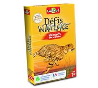 Bioviva – Jeu de cartes Défis Nature Records des animaux – 7+ – Multicolore, Taille unique