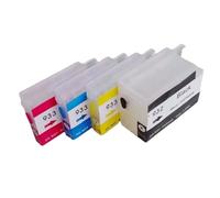 DEFIYAN 2 Jeux de Cartouches d'encre Rechargeables compatibles avec 932 933 Compatible avec Les modèles 932xl 933xl 6600 6100 6700 7110 7610 7612 7510 7512 Comprend Une Puce 4 pièces par Ensemble