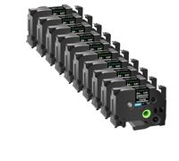 DEFIYAN 3 5 10 pièces Gravure Pochoir Ruban 18 24 36mm Cassette Ruban Non adhésif Compatible avec imprimante STE 141 Ste151 STE161(10PK 24mm)