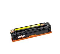 DEFIYAN Cartouche de Toner Compatible CB540A CB541A CB542A CB543A 125A Compatible avec imprimantes Laser CP1215 CP1515n CP1518ni CM1312(Yellow)