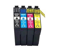 DEFIYAN Cartouche d'encre Compatible Compatible avec 604XL T604XL T604, Compatible avec XP2200 XP2205 XP3200 XP3205 XP4200 XP4205 WF2910 WF2935 WF2930 WF2950DWF(1 Set)