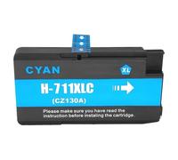 DEFIYAN Cartouche d'encre Compatible Compatible avec 711XL 711, Compatible avec imprimantes DesignJet T120 T520, Remplacement Complet de l'encre(1C)