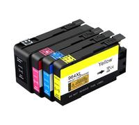 DEFIYAN Cartouche d'encre Compatible Compatible avec 964XL Compatible avec imprimantes OfficeJet Pro série 9010(964XL-1set)