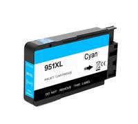 DEFIYAN Cartouche d'encre Compatible Compatible avec Remplacement 950XL 951XL, Compatible avec Officejet Pro 8100 8600 8610 8620 251dw 276dw(1PC - Cyan)