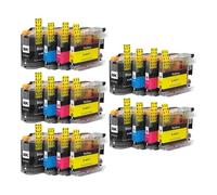 DEFIYAN Cartouche d'encre Compatible LC669 LC665 Compatible avec imprimante à Jet d'encre Couleur MFC-J2320 MFC-J2720 LC669XL LC665XL(5SET)