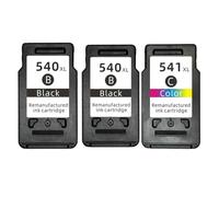 DEFIYAN Cartouche d'encre Compatible PG-540 CL-541 Compatible avec imprimantes MG2250 MG3150 TS5151 TS5150 MG4250 MG3650 MG4200(2BLACK 1COLOR)