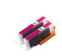 DEFIYAN Cartouche d'encre Compatible PGI770 PGI-770 CLI-771 PGI770XL Compatible avec imprimantes à Jet d'encre MG7770 MG5770 MG6870(2PCS-Magenta)