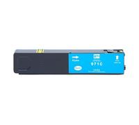 DEFIYAN Cartouche d'encre de Remplacement DMYON 970XL 971XL, Compatible avec Les imprimantes Officejet Pro X476dw X451dw X576dwmfp X551dw(1pcs Cyan)