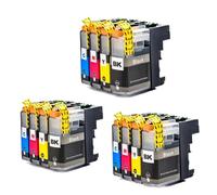 DEFIYAN Cartouche d'encre DMYON Compatible avec LC103 Compatible avec DCP-Chip J152W MFC-J245 MFC-J285DW MFC-J450DW MFC-J470DW MFC-J475DW série Lc103(3 Set)