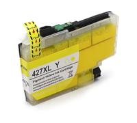 DEFIYAN Cartouche d'encre LC427 LC427XL, Compatible Europe, Compatible avec imprimante HL-J6010DW MFC-J5955DW MFC-J6955DW MFC-J6957DW J6959DW 427XL(LC427XL-Yellow)