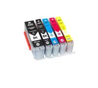 DEFIYAN Cartouche d'encre PGI450 CLI451 XL, Compatible avec Les imprimantes IP7240 MG5440 MG5540 MG6440 MG6640 MG5640 MG6450 MX924 MX724 IX6840(1 Set 5 Color)