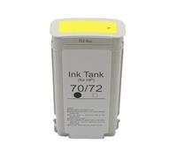 DEFIYAN Cartouche d'encre pigmentée Compatible Compatible avec HP70, Compatible avec Designjet Z2100 Z3100 Z3200 Z5200 Z5400 C9449A C9448A(70Y-Yellow)