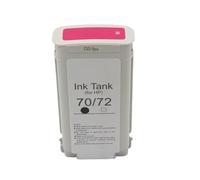 DEFIYAN Cartouche d'encre pigmentée Compatible Compatible avec HP70, Compatible avec Designjet Z2100 Z3100 Z3200 Z5200 Z5400 C9449A C9448A(70M-Magenta)