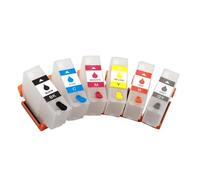 DEFIYAN Cartouche d'encre Rechargeable Compatible avec XP15000 XP15010 XP15080 XP8500 XP8600 XP8700 312XL 314XL T378XL T478XL 01U sans Puce