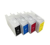DEFIYAN Cartouche d'encre Rechargeable sans Puce, Compatible avec Les imprimantes CW-C4030 CW-C4000 CW-C4020 CW-C4040 SJIC44P SJIC42P SJIC43P SJIC41P