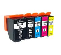 DEFIYAN Cartouches d'encre 202XL compatibles avec Les imprimantes Expression XP-6000 XP-6005 XP-6100 XP-6105(1SET)