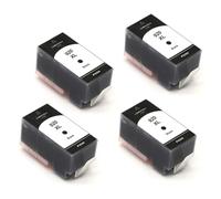 DEFIYAN Cartouches d'encre compatibles 920XL 920, 4 Paquets, Compatible avec Officejet 6000 6500 6500A 7000 7500 7500A, avec Puce en 4 Couleurs(4PCS-Black)