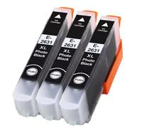 DEFIYAN Cartouches d'encre compatibles Compatible avec Les modèles de la série XP, y Compris 26XL 2621XL T2621 à T2634(Small Black X 3)