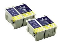 DEFIYAN Cartouches d'encre compatibles Compatible avec T040 T041 avec Puce Compatible avec Stylet C62 CX3200 C62 CX3200 T040 T041(2sets)