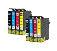 DEFIYAN Ensemble de Cartouches à Jet d'encre compatibles avec l'asie du sud-est, Compatible avec XP-2101 XP-4101 WF-2831 WF-2851 T04E1 T04E1(SW)(SEA-2set 8pcs)