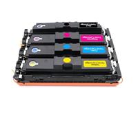 DEFIYAN Jeu de Cartouches de Toner compatibles CRG069, 4 pièces, Compatible avec MF752CDW MF756CX MF750 MF754Cdw LBP674Cx LBP673Cdn, avec Puce de compatibilité des Couleurs(CRG-069H 4COLOR)