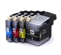 DEFIYAN Jeu de Cartouches d'encre Compatible avec imprimante LC529 LC529XL, Compatible avec Les imprimantes DCP-J100 DCP-J105 MFC-J200, Paquet de 4(1 Set)