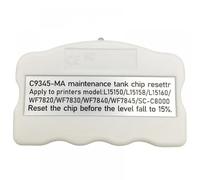 DEFIYAN Réinitialiseur de Puce de réservoir de Maintenance C9345, Compatible avec L8050 L8168 L8188 L8160 L8180 L5150 L5160 EC C7000 St C8000 ET 16600 L18050(1pcs)