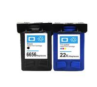 DEFIYAN Remplacement de Cartouche d'encre Compatible Compatible avec 56XL 22XL Compatible avec Officejet 5610 5600 J5500 J5508 J5520 5605 5610v