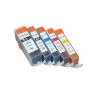 DEFIYAN Remplacement de Cartouche d'encre Compatible Compatible avec PGI5 CLI8 Compatible avec imprimantes IP 4200 4300 4500 5200 5300 6600 6700D(1 Set)