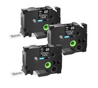 DEFIYAN Ruban métallique gravé électrolytiquement, 18mm, 24mm, 36mm, Compatible avec Le Ruban Pochoir Mobile Non adhésif STE 141 STE 151 161(3PK STe-161 36mm)