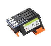 DEFIYAN Tête d'impression HP91 C9460A C9461A C9462A C9463A, tête d'impression Compatible Compatible avec imprimantes Designjet Z6100 Z6100ps(C9462A LM LC)