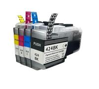 DEFIYAN Vilaxh LC424 Cartouche d'encre Compatible Compatible avec imprimantes DCP-J1200DW DCP-J1200W DCP-J1200WE Europe(1SET)