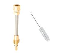 DEFIYEAR Adaptateur de nettoyeur haute pression pour Bosch AQT - Raccord rapide de 6,35 mm, compatible avec nettoyeur haute pression Titan en acier inoxydable, adaptateur de lance à mousse de neige