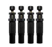 Déflateur de Pneu - 4 Pièces Déflateur de Pneu Rapide | Valve de Vent Portable pour Équipement d'Aventure Automobile pour Motocyclette Camion Vélo Camping Voyage Extérieur Garage Maison