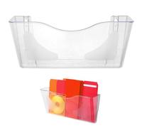 Deflect-o A4 Landscape Literature File Wall Pocket - Transparent