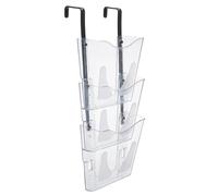 Deflect-O Support suspendu pour magazine orientation portrait Transparent