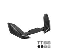 Déflecteur Aile Spoiler Avant Enjoliveur De Garde-Boue Carénage Avant Moto pour R 1300 GS R1300 ADV R1300GS GSA1300 2023-2025(Motif Carbone)