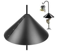 Déflecteur anti-écureuil - Protection anti-écureuil de qualité supérieure pour mangeoires à oiseaux, facile à installer | Protection anti-écureuils pour mangeoire à oiseaux, bouclier d'écureuil à