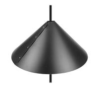 Déflecteur anti-écureuil - Protection anti-écureuil de qualité supérieure pour mangeoires à oiseaux, facile à installer | Protection anti-écureuils pour mangeoire à oiseaux, bouclier d'écureuil à