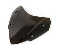 Déflecteur Bulle Moto Déflecteur Vent pour XMAX300 pour X-MAX300 2017-2022 2021 pour Xmax 300 Moto Sport Pare Brise Visière Déflecteur Pare Brise Moto Pare Brise Avant(Black)