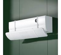 Deflecteur Climatisation Murale, Réglable Deflecteur Climatiseur Coupe-Vent, Bouclier de Déflecteur de Climatiseur, Déflecteur D'air Froid Anti-Soufflage Direct