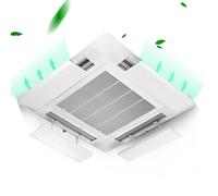 Deflecteur Climatisation Plafond, Ajustez La Direction Du Vent à Volonté, Évitez Le Soufflage Direct, Déflecteur D'aération de Chaleur for La Maison, Le Bureau, Le Centre Commercial