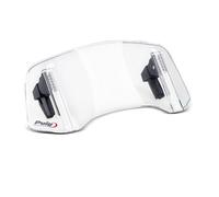 Deflecteur Compatible avec Pare Brise Spoiler de Bulle Clip-on Puig 20764W Clair