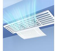 Déflecteur D'aération de Climatisation, Déflecteur Climatisation avec Angle Réglable à 180°, Déflecteur de Climatisation avec Mode de Guidage du Vent Bidirectionnel, Déflecteurs Anti-vent
