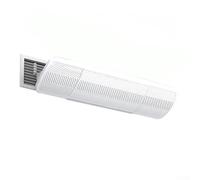 Déflecteur d'aération réglable de 55,9 à 96,5 cm, guide d'air en maille double couche avec rotation à 180°, pour les registres d'air centraux et les sorties latérales (côté filtre 60-98 cm)