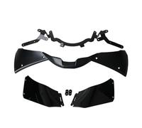 Déflecteur D'aile Stabilisateur Latéral pour CBR1000RR pour CBR 1000RR 2023 2024 2025 Moto Carénage Avant Décoratif Aileron d'air Aileron Aérodynamique(Le Noir)