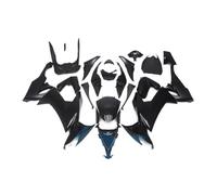 Déflecteur d'aileron Avant Moto Kit Complet de carénages en Plastique pour Moto pour ZX10R 2008, 2009 et 2010, Noir Brillant