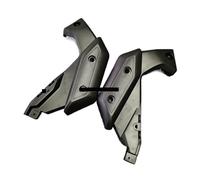 Déflecteur d'aileron Avant Moto Kit de carénage latéral Droit Gauche pour Moto pour XJ6 2009 2010 2011 2012 Noir Non Peint Cadre déflecteur de Vent latéral